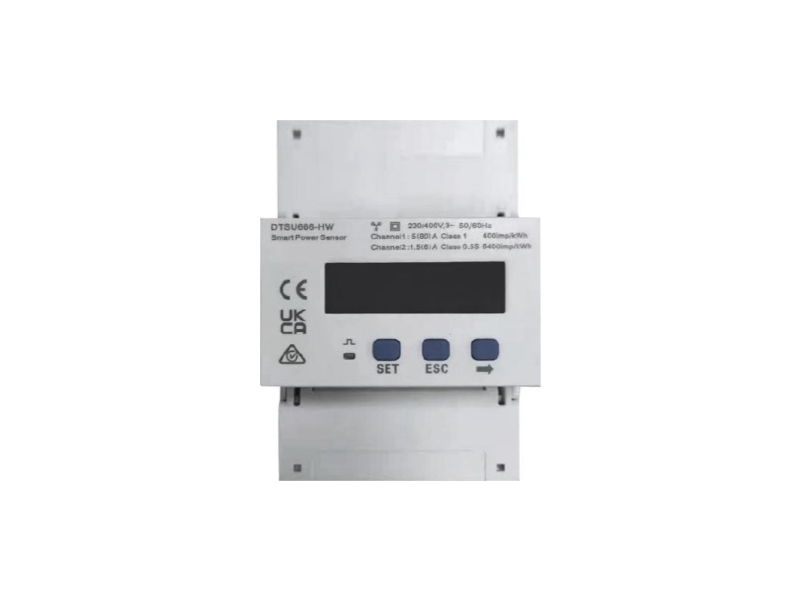 Dtsu666-Hw/Yds60-80 Energiemessgerät 3-Phasig 3P4w Lcd-Display Direkte Messung Bis 80A Oder Semi-Indirekt Mit Transformatoren (Sekundärer Strom 5A Od