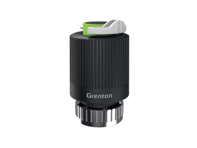 Grenton Solenoid Valve/ Thermoelectric Actuator Grenton / Normally Closed / M30 / 230 Vac / Black