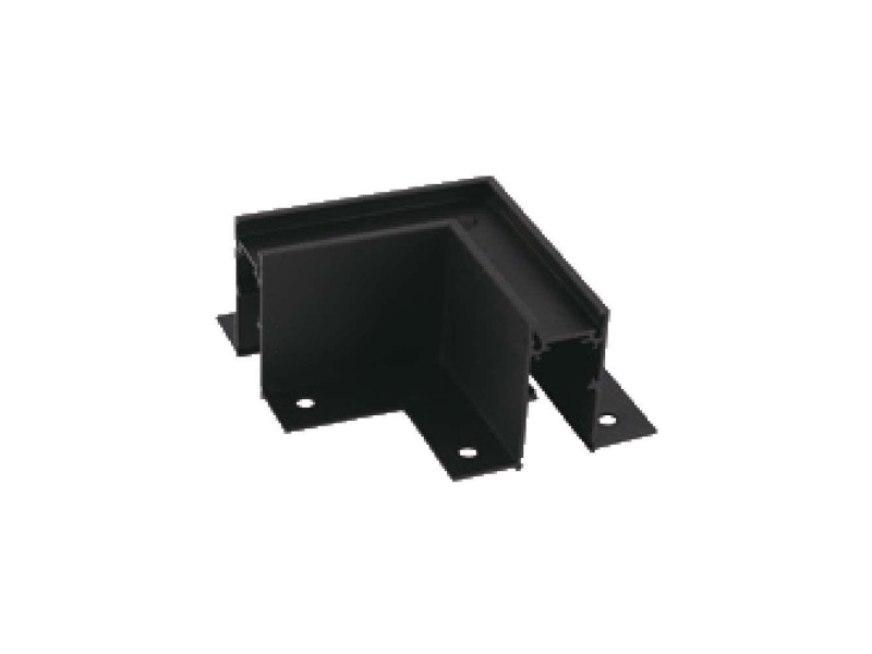 V-Tac L-Formet Sideled Til Magnetsystemer, Sort