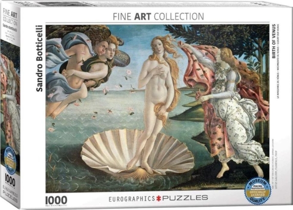Eurographics Puzzle - Botticelli - Birth Of Venus - 1000 Pc /Games And Puzzles