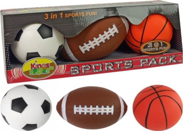 Lean Sport Softballs 3In1 Fodbold Basketball Baseball
