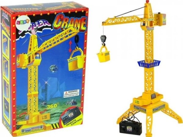 Lean Toys Nuotoliniu būdu valdomas statybų kranas