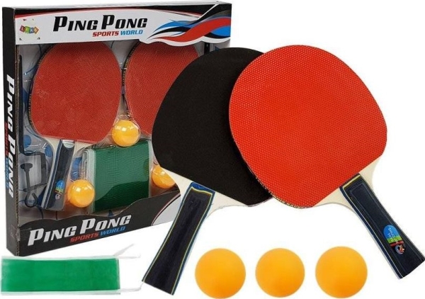 Lean Sport Do Ping Ponga Palletki Siatka