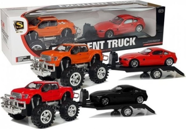 Lean Sport Vehicles Monster Truck Musta kuorma-auto 58 cm