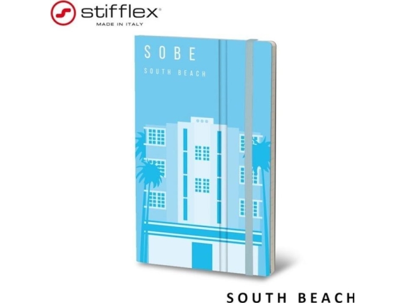 Stifflex Notesbog Stifflex, 13X21cm, 192 Sider, South Beach |