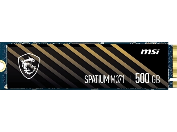 Msi Spatium M371 Nvme M.2 500Gb, 500 Gb, M.2, 2200 Mb/S