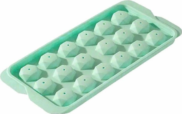 Aptel isform i silikon för 18 små isbitar grön AG917 | Köksutrustning - Bakartiklar - Silicon Bakformar | GameStuff