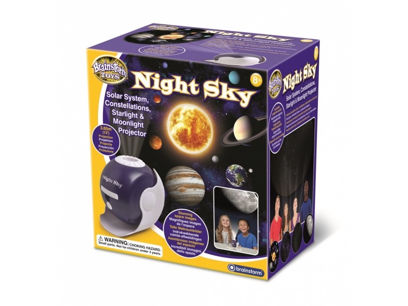 Almo Nature Mg Distribution Projektor Brainstorm - Natthimmel | Huset - Säkerhet & Larm - Klockor och väckarklockor | GameStuff