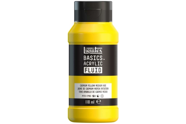 Basics Fluid 118Ml Cad. Yellow Medium Hue Row 830
