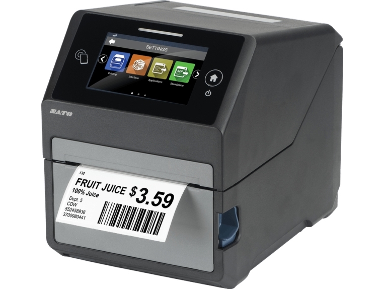 Sato Ct4-Lx, Direkte Termisk/Termisk Overførsel, Pos Printer, 305 X 305 Dpi, 6 Tomme/Sek., 0.08 - 0.19 Μm, 12,8 Cm