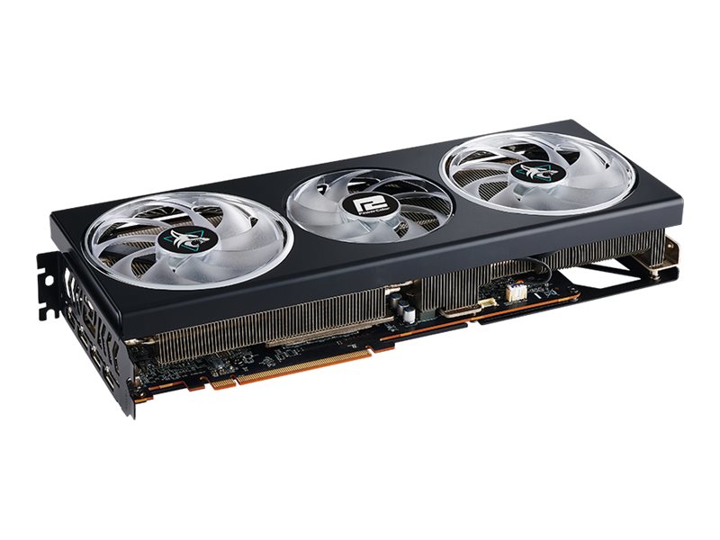 Powercolor Hellhound Radeon 7700 Grafikkort Radeon 7700 Gddr6 Vram Pcie Displayport Hdmi