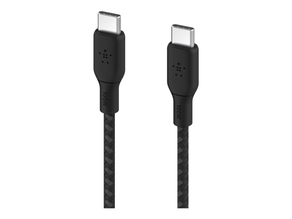 Belkin Boost Charge - Usb-Kabel - Usb-C (Han) Til Usb-C (Han) - 3 M - Sort