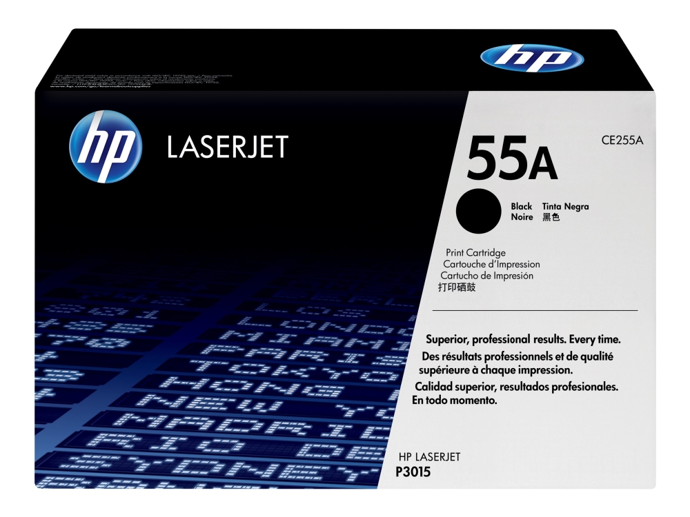 Hp 55A - Sort - Original - Laserjet - Tonerpatron (Ce255a) - For Laserjet Enterprise Mfp M525 Laserjet Enterprise Flow Mfp M525 Laserjet Managed Mf