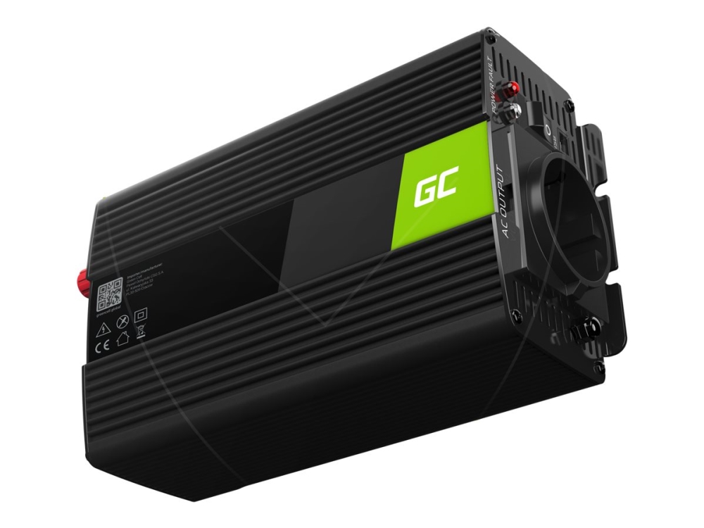 Green Cell 24V Auf 230V 500W/1000W Spannungswandler Für Kraftfahrzeuge
