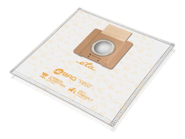 Eta Eta960068021, Staubbeutel, Weiß, Synthetisch, 4 L, Eta1511, Eta0511, 5 Stück(E)