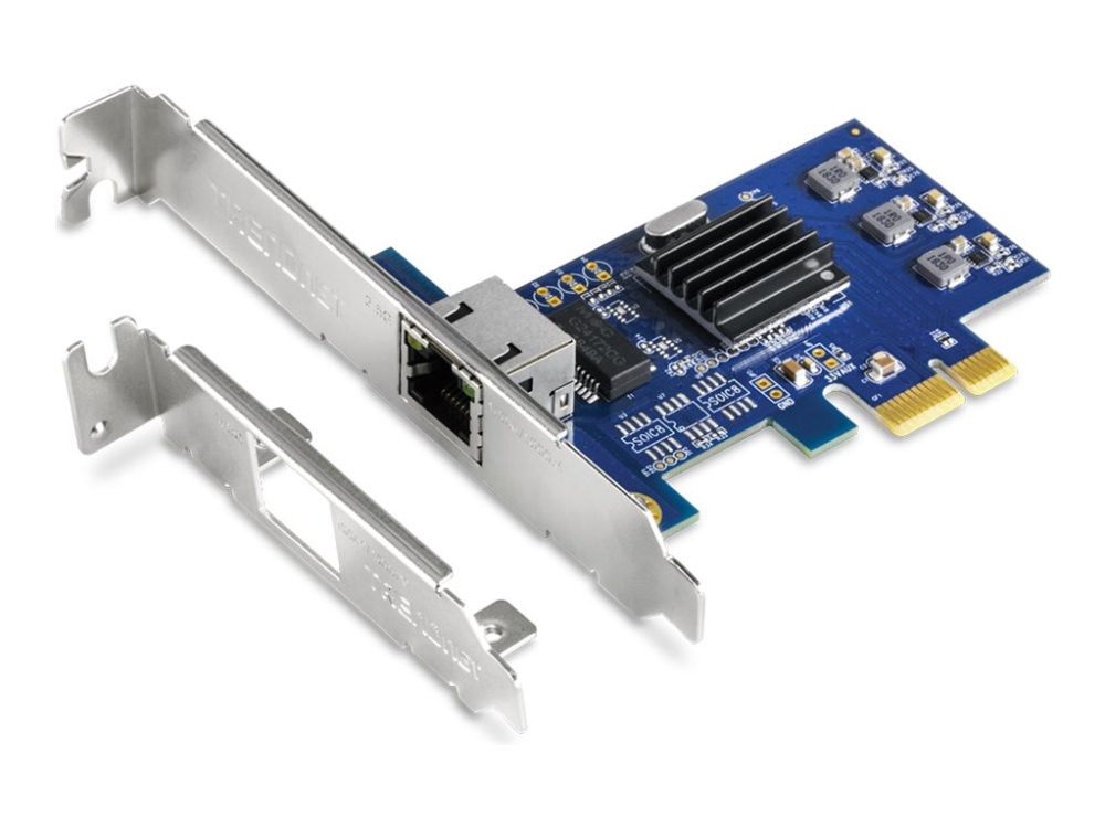 Trendnet Teg-25Gectx - Netværksadapter - Pcie 2.0 Lavprofil - 2.5Gbase-T - Taa-Kompatibel