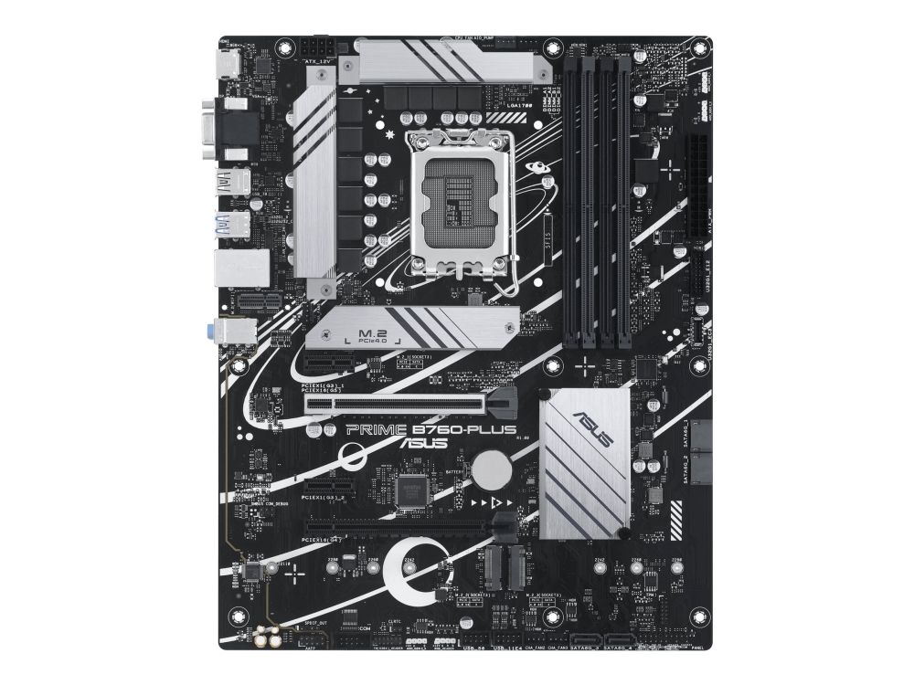 Asus Prime B760-Plus Lga1700 Usb 3.2 Gen 2X2 Aura Atx 4Xddr5 1Xhdmi 1Xdp 1Xd-Sub 4Xsata 3Xm.2