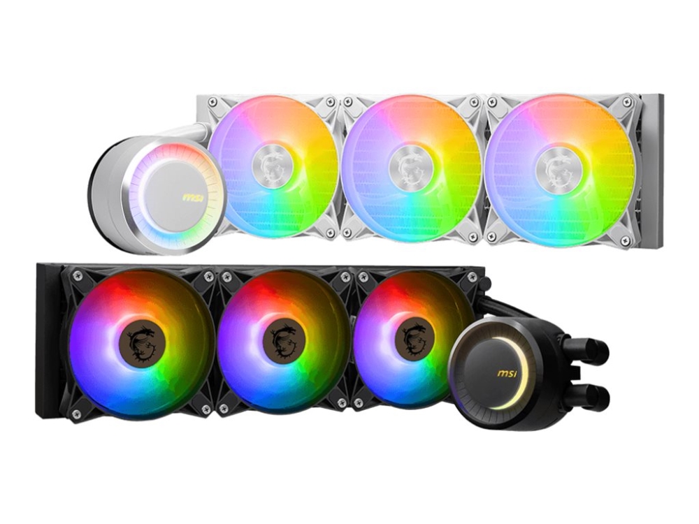 Msi Mag Coreliquid E360 - Processors Flydende Kølesystem - Radiatorstørrelse: 360 Mm - (For: Lga1156, Lga1155, Lga1150, Lga1151, Am4, Tr4, Strx4, Lga