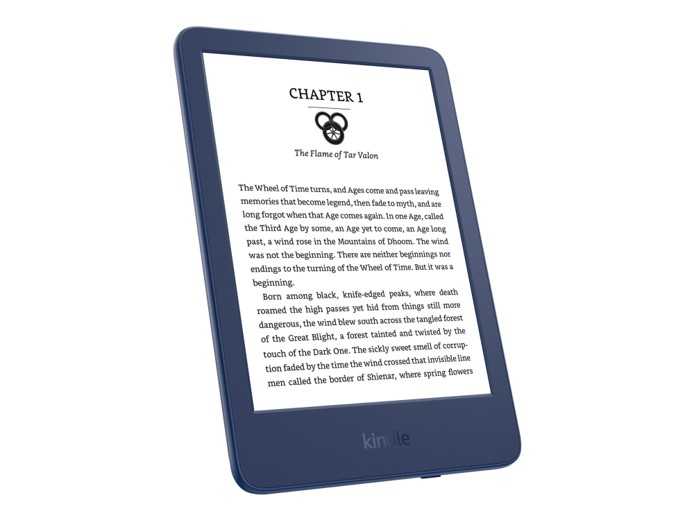 Amazon Kindle All-New - 11. generation - eBook læser - 16 GB - 6 monokrom E Ink - touch screen - Bluetooth, Wi-Fi 5 - denim - Lockscreen Ad-Supported