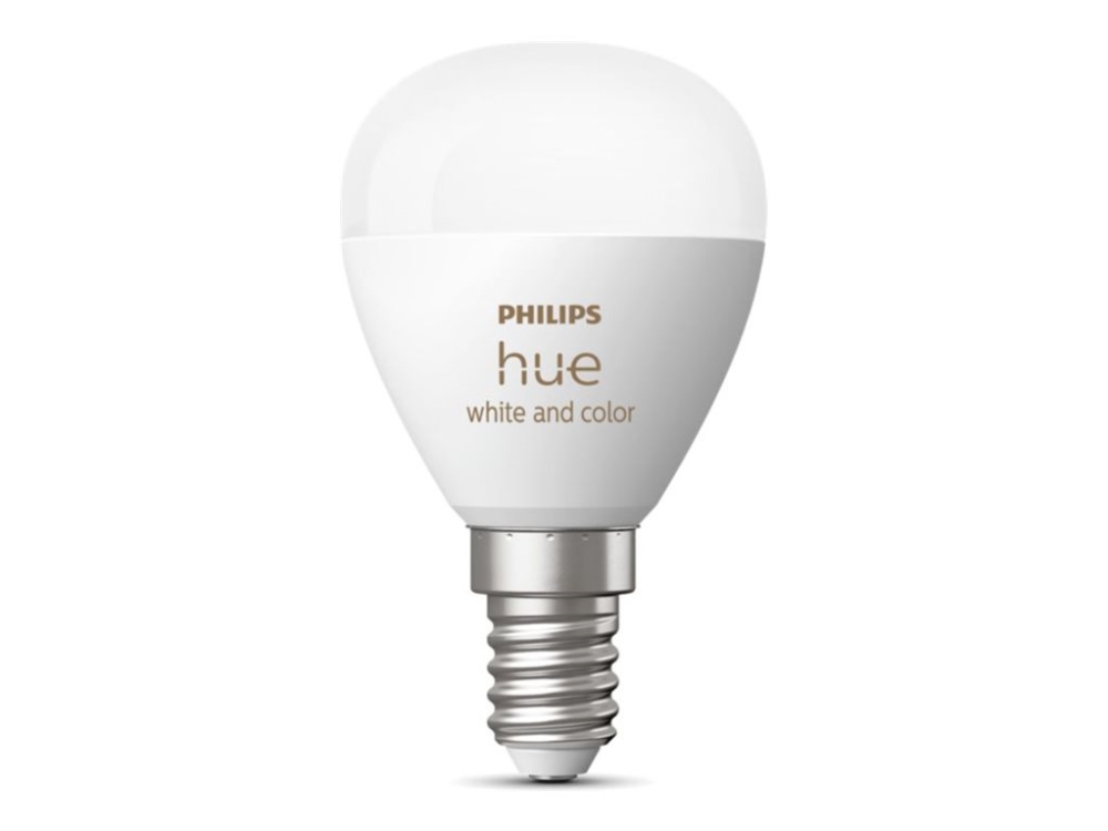 Philips Hue White And Color Ambiance Luster - E14 Smart Bulb - White And Coloured Light - Instant Control Via Bluetooth - Control With App Or Voice -