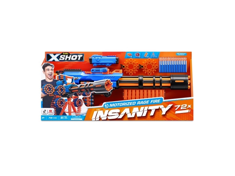 X-Shot Insanity, Spielzeug-Zerstörer, 8 Jahr(E)