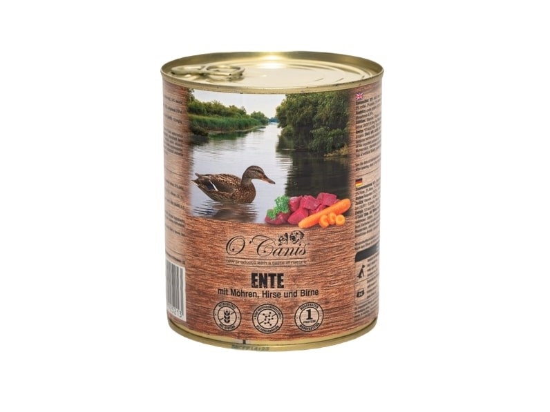 Triton And, Hirse, Gulerod - Vådfoder Til Hunde - 800 G