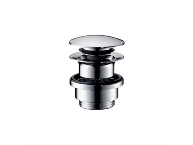 Bundventil push-open børstet nikkel | VVS Artiklar - Badrum - Tillbehör för tvättställ | GameStuff