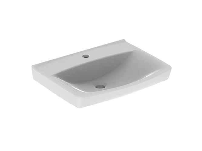 Ifö Spira Håndvask 57 Cm, Lige Forkant, M/Hh U/Overløb