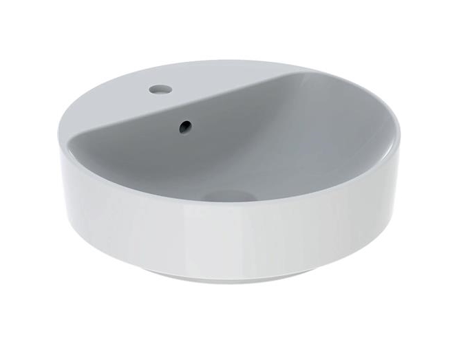 Variform Vask T/Bordmont. D45cm, Hvid