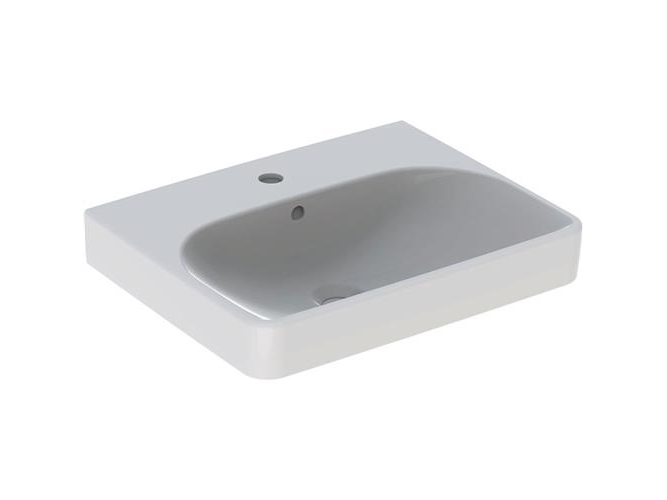 Håndvask Smyle Square Hh Midt 55 Hvid/K
