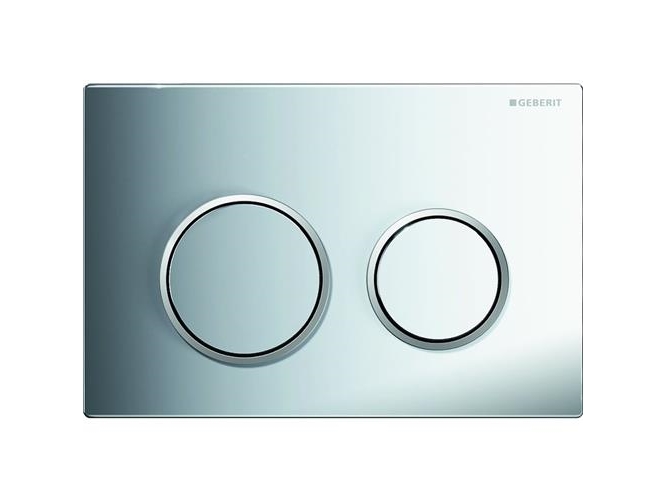 Kappa 21 kontrollpanel, krom-matt-krom | VVS Artiklar - Badrum - Tillbehör för toalett | GameStuff