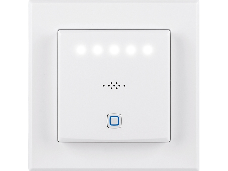 HomeMatic IP CO2-sensor 230 V (HmIP-SCTH230), detektor (hvit)