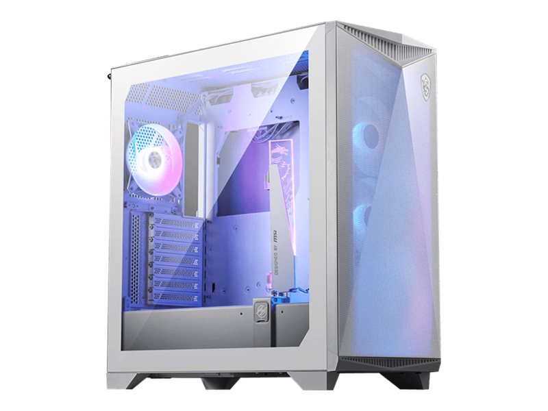Msi Mpg Gungnir 300R Airflow White, Midi Tower, Pc, Weiß, Atx, Eatx, Itx, Micro Atx, Gaming, Multi