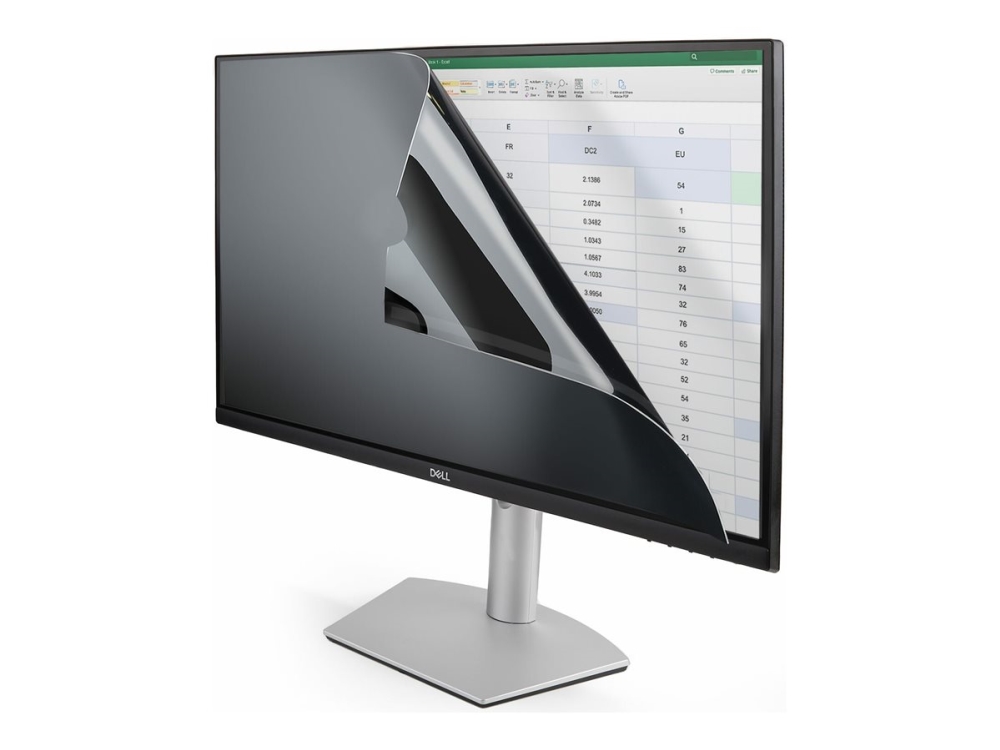 Startech Monitor Privacy Screen For 24 Inch Pc Display, Computer Screen Security Filter, Blue Light Reducing Screen Protector Film, 16:10 Widescreen,