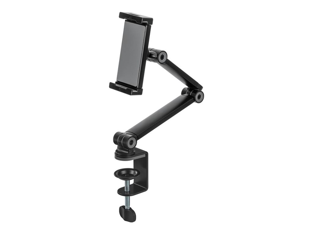 Neomounts DS15-545BL1 - Monteringssæt (universal montering) - fuld bevægelse - for tablet - stål - sort - skærmstørrelse: 4.7-12.9 - skrivebordsmon