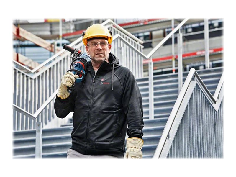 Bosch VARMEHOODIE GHH 12/18V XA 3XL SOLO GAA - SOLO | Kläder & Säkerhet - Arbetskläder - Sweatshirts | GameStuff