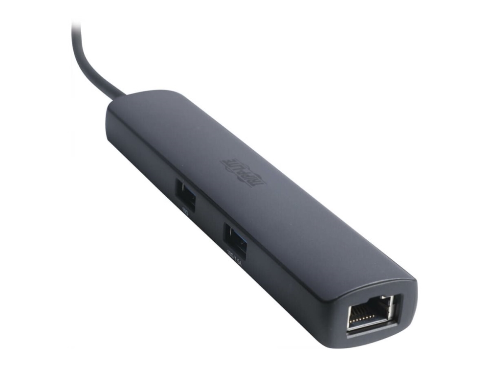 Eaton Tripp Lite Series Usb-C Multiport Adapter - 8K Hdmi, 3 Usb Hub Ports, Gigabit Ethernet, 100W Pd Charging, Hdr, Hdcp 2.3 - Dockingstation - Usb-