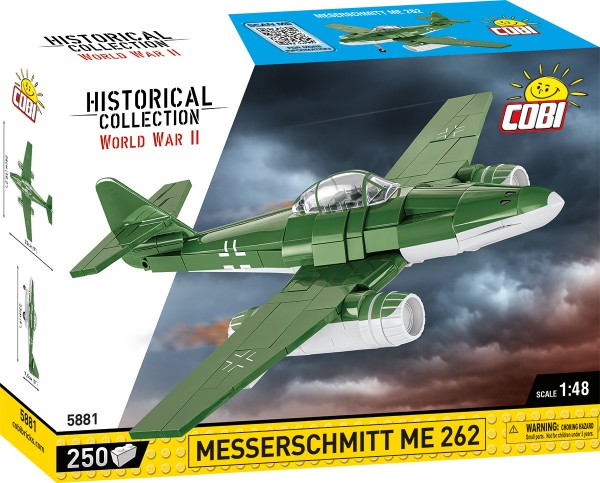 Cobi 5881 Historical Collection Wwii Messerschmitt Me262 250 Klocków