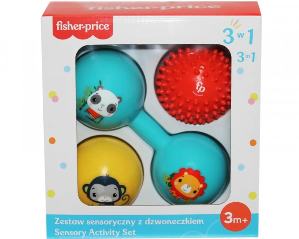 Fisher-Price Sensorisch Mit Glocke 3-In-1 Cff0905