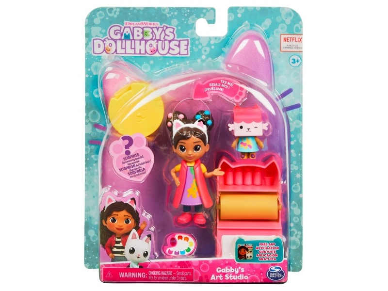 Spin Master Figuren Katzenhaus Gabi Little Art Studio Set