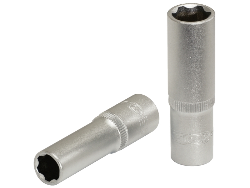 Ks Tools 911.3829, Sokkel, 3/8", Metric, 1 Hoved(Er), 9 Mm, Krom-Vanadium-Stål