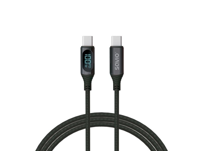 Usb-Kabel Mit Display, 100W, Cl-174