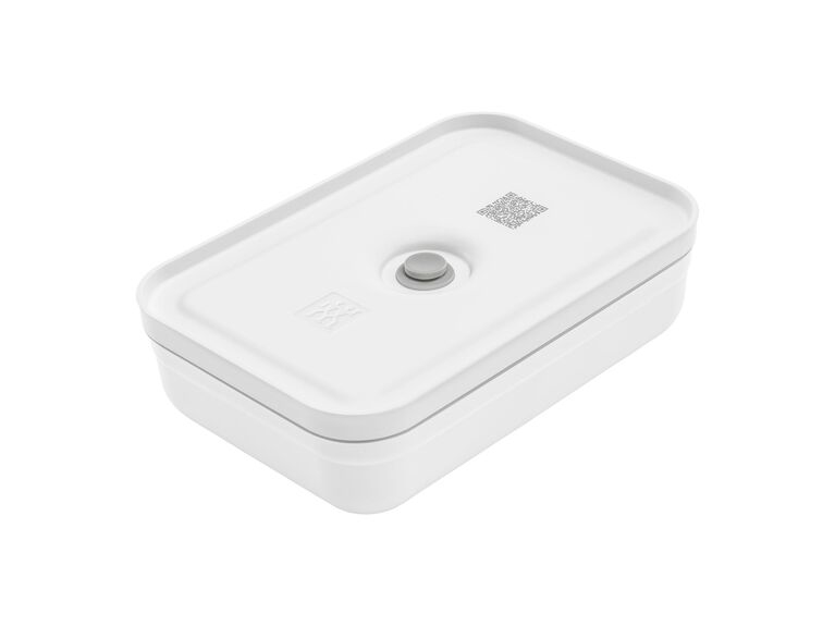 Zwilling Fresh & Save, Brotdose, Erwachsener, Grau, Weiß, Kunststoff, Silikon, Rechteckig, 1 L
