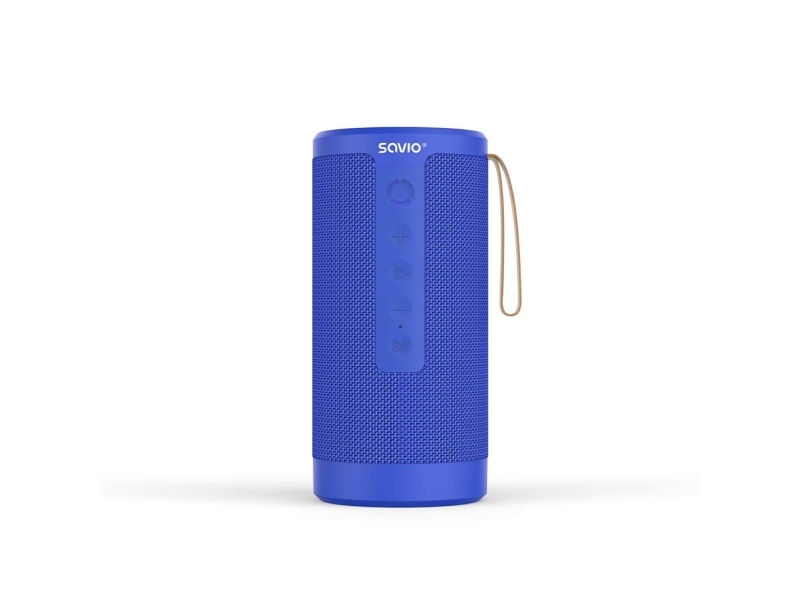 Savio Bs-031 Portable Bluetooth Wireless Speaker 10W Blue, 1-Vägs, 1.0 Kanaler, Kabel & Trådlös, 10 W, Blå