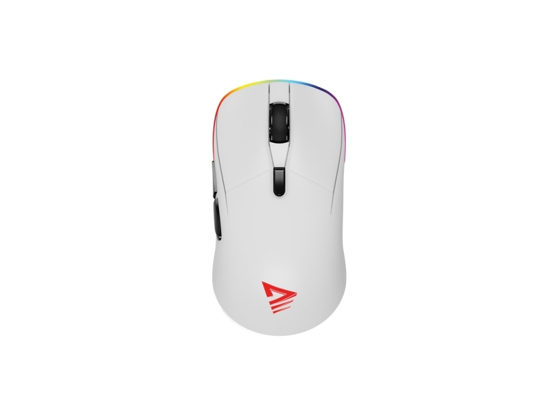 Savio Rift White Gaming-Mus Rgb Dual Mode