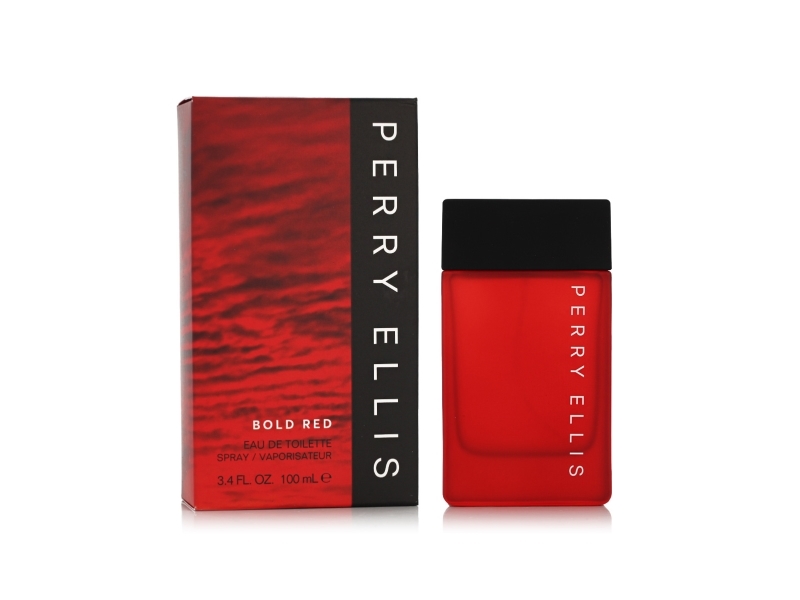 Perry Ellis Bold Red For Men 3.4Oz Edt Spray