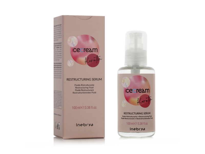 Inebrya Ice Cream Keratin Restructuring Serum 100 Ml