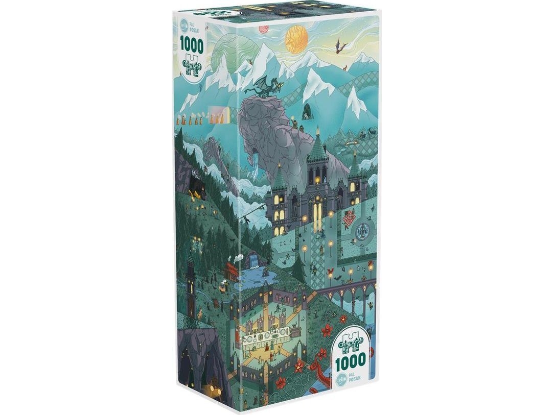 Dėlionė Iello Puzzle Universe: Chemins Obscurs (1000 Teile)