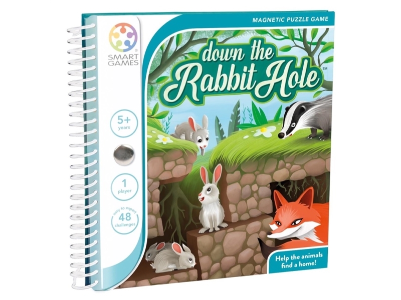 Smart Games Magnetic Travel - Down the Rabbit Hole (Nordic)