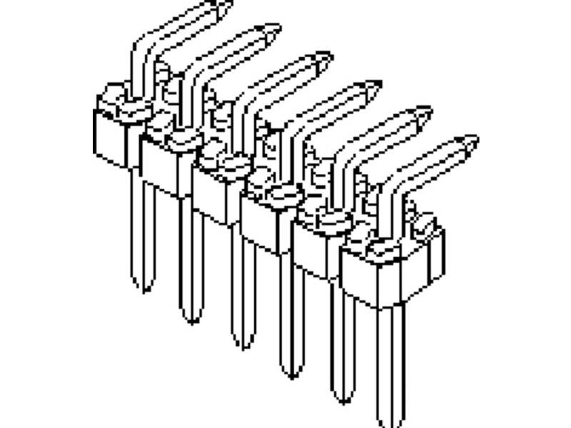 Molex Stiftliste (Standard) Antal Rækker: 1 Poltal Hver Række: 5 901210765 1 Stk Tray